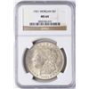Image 1 : 1921 $1 Morgan Silver Dollar Coin NGC MS64
