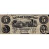 Image 1 : 1860 $5 Bank of Whitfield Dalton, GA Obsolete Note