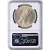 Image 2 : 1923 $1 Peace Silver Dollar Coin NGC AU55