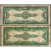 Image 2 : Lot of (2) 1923 $1 Silver Certificate Notes