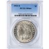 Image 1 : 1921-S $1 Morgan Silver Dollar Coin PCGS MS64