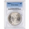 Image 1 : 1881-S $1 Morgan Silver Dollar Coin PCGS MS64