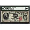 Image 1 : 1880 $20 Legal Tender Note Fr.147 PMG Very Fine 20