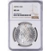 Image 1 : 1878-S $1 Morgan Silver Dollar Coin NGC MS64