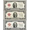 Image 1 : Lot of (3) 1928G $2 Legal Tender Notes