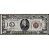 Image 1 : 1934A $20 Hawaii Federal Reserve Note WWII Emergency Note