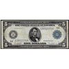 Image 1 : 1914 $5 Federal Reserve Note Richmond
