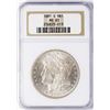 Image 1 : 1881-S $1 Morgan Silver Dollar Coin NGC MS63