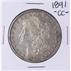 Image 1 : 1891-CC $1 Morgan Silver Dollar Coin