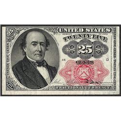 1874 25 Cents Fifth Issue Fractional Currency Note