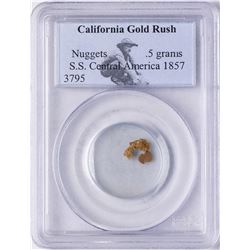 Recovered from S.S. Central America California Gold Nuggets