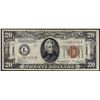 Image 1 : 1934A $20 Hawaii Federal Reserve Note WWII Emergency Note