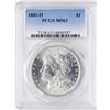 Image 1 : 1881-O $1 Morgan Silver Dollar Coin PCGS MS63