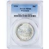 Image 1 : 1936 Wisconsin Centennial Commemorative Half Dollar Coin PCGS MS66