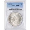 Image 1 : 1880-S $1 Morgan Silver Dollar Coin PCGS MS64