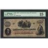 Image 1 : 1862 $100 Confederate States of America Note T-41 PMG Very Fine 25