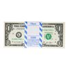 Image 1 : Pack of (100) Consecutive 2013 $1 Federal Reserve STAR Notes Dallas