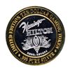 Image 1 : .999 Silver Flamingo Las Vegas Nevada $10 Casino Limited Edition Gaming Token
