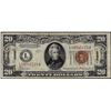 Image 1 : 1934 $20 Hawaii WWII Emergency Issue Federal Reserve Note