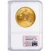 Image 2 : 1908 NM $20 St. Gaudens Double Eagle Gold Coin NGC MS66