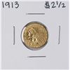 Image 1 : 1913 $2 1/2 Indian Head Quarter Eagle Gold Coin