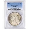 Image 1 : 1921 $1 Morgan Silver Dollar Coin PCGS MS65