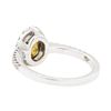 Image 3 : 14KT White and Yellow Gold 0.97 ctw Yellow and White Diamond Ring