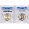 Image 1 : Lot of 1953-S & 1954-S Franklin Half Dollar Coins PCGS MS64