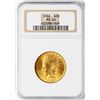 Image 1 : 1932 $10 Indian Head Eagle Gold Coin NGC MS63