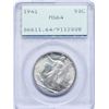 Image 1 : 1941 Walking Liberty Half Dollar Coin PCGS MS64 Old Green Rattler