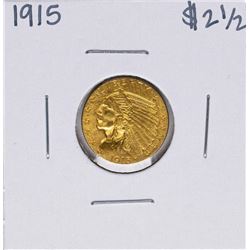 1915 $2 1/2 Indian Head Quarter Eagle Gold Coin