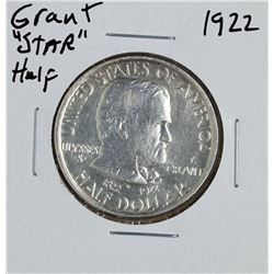 1922 Ulysses S. Grant "Star" Commemorative Half Dollar Coin
