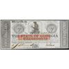 Image 1 : 1862 $5 The State of Georgia Obsolete Note Civil War Era