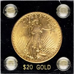 1926 $20 St. Gaudens Double Eagle Gold Coin