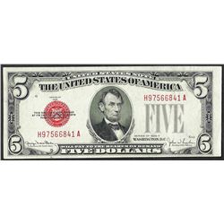 1928F $5 Legal Tender Note