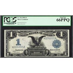 1899 $1 Black Eagle Silver Certificate Note Fr.236 PCGS Gem New 66PPQ