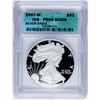Image 1 : 2007-W $1 Proof American Silver Eagle Coin ICG PR69DCAM