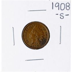 1908-S Indian Head Cent Coin