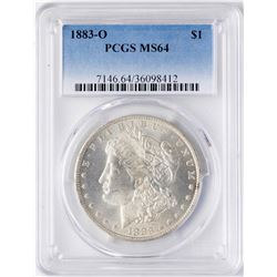 1883-O $1 Morgan Silver Dollar Coin PCGS MS64