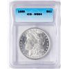 Image 1 : 1889 $1 Morgan Silver Dollar Coin ICG MS64