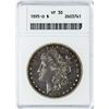 Image 1 : 1895-O $1 Morgan Silver Dollar Coin ANACS VF30