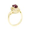 Image 4 : 14KT Yellow Gold 1.86 ctw Ruby and Diamond Ring