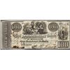 Image 1 : 1840 $100 Agricultural Bank of Mississippi Natchez Obsolete Note