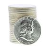 Image 1 : Roll of (20) Brilliant Uncirculated 1963 Franklin Half Dollar Coins