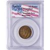 Image 1 : WTC Ground Recovery 1952 Jamaica 1/2 Penny Coin PCGS Graded
