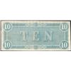 Image 2 : 1864 $10 Confederate States of America Note