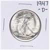 Image 1 : 1947-D Walking Liberty Half Dollar Coin