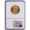 Image 2 : 1893 $10 Liberty Head Eagle Gold Coin NGC MS62