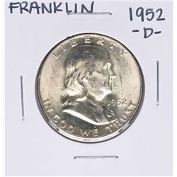 1952-D Franklin Half Dollar Coin