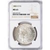 Image 1 : 1883-O $1 Morgan Silver Dollar Coin NGC MS63